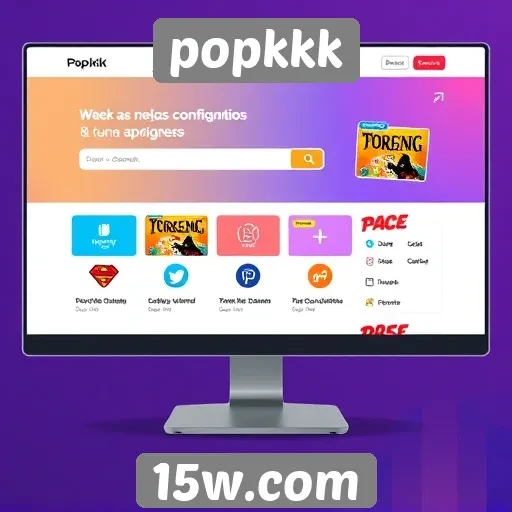 Novas funcionalidades implementadas no site popkkk