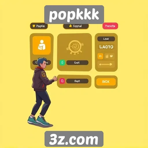 Interface do usuário no popkkk e a experiência do jogador